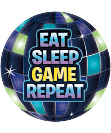 Fortnite Paptallerkner - 8 Stk  - Eat  Sleep  Game  Repeat