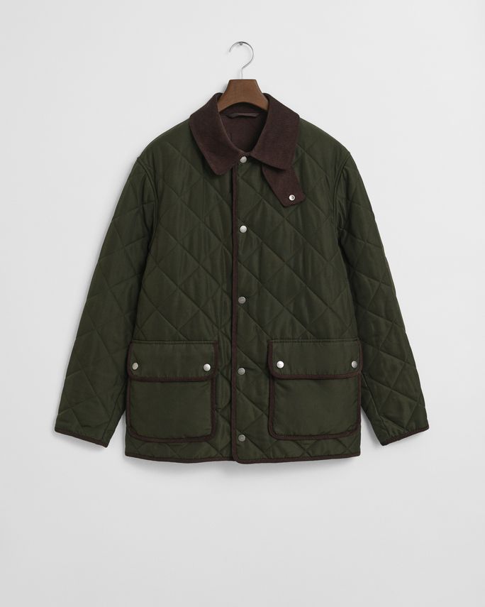 Quilted Fleece Jacket