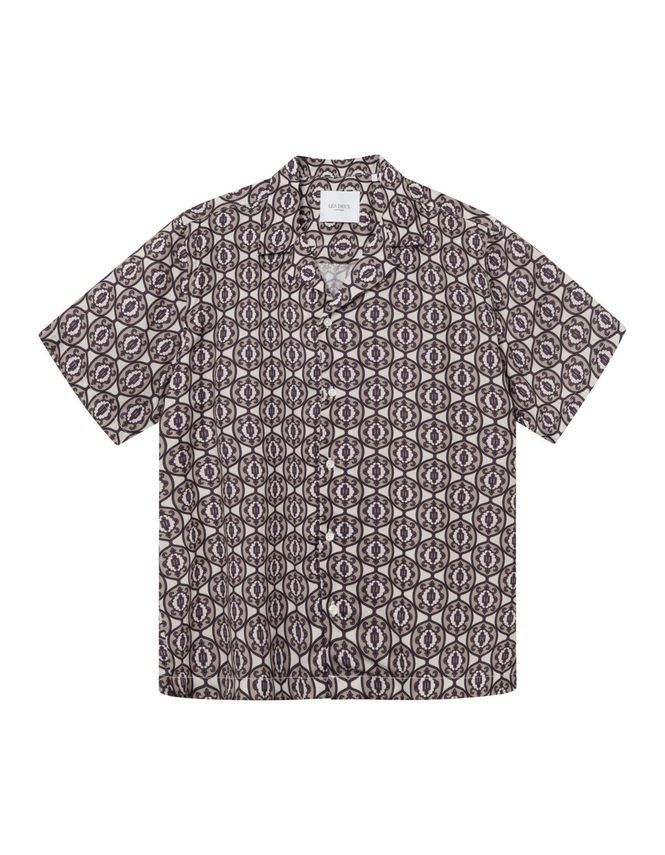 Ornament Aop Tencel Ss Shirt