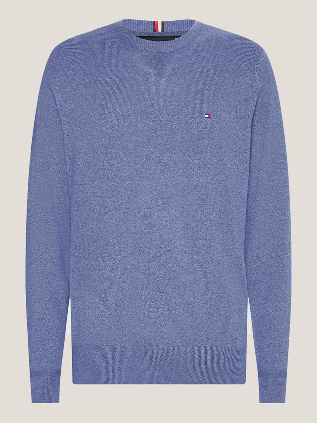 Tommy Hilfiger Pima Cashmere Crew Neck - Fantastisk Tilbud!