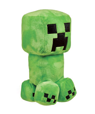 Minecraft Creeper Bamse 20 Cm