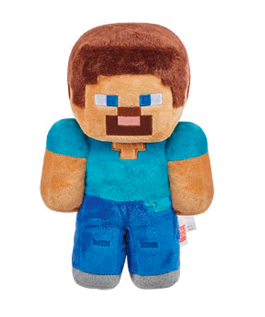 Minecraft Steve Bamse - 23 Cm