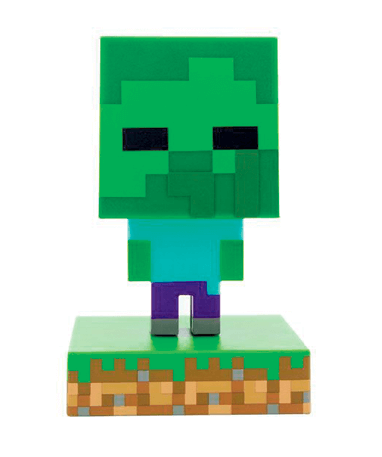Minecraft Zombie Figur Med Lys