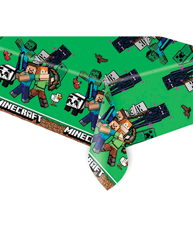 Minecraft Borddug - 120x180cm