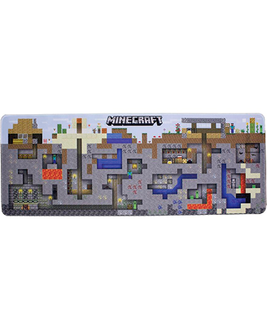 Minecraft Map Musemåtte 35x80cm