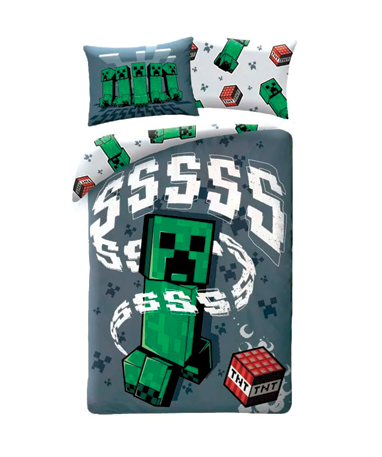 Minecraft Ssss Sengetøj Til Børn