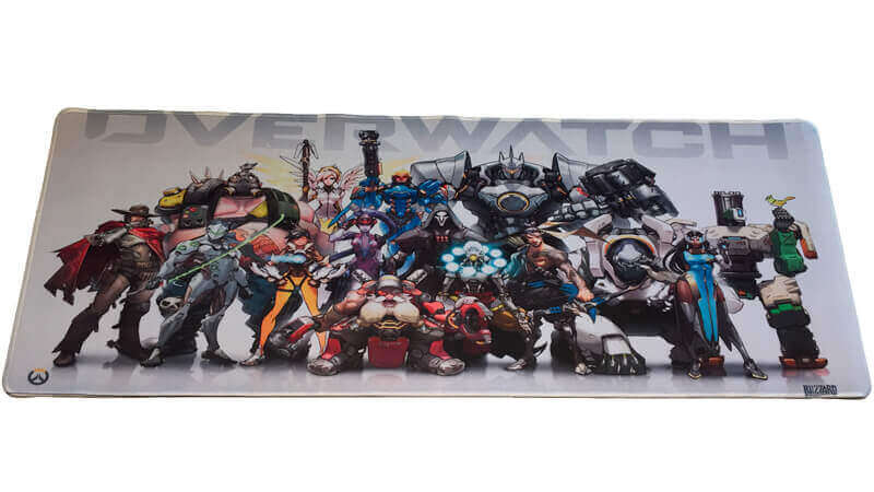 Overwatch Gamer Musemåtte - 30x80 Cm - Blizzard