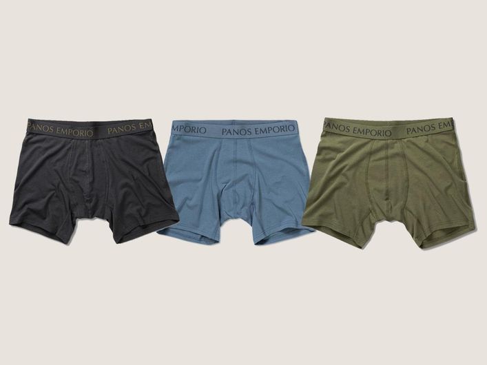Panos Emporio 3pk Base Bamboo Boxer