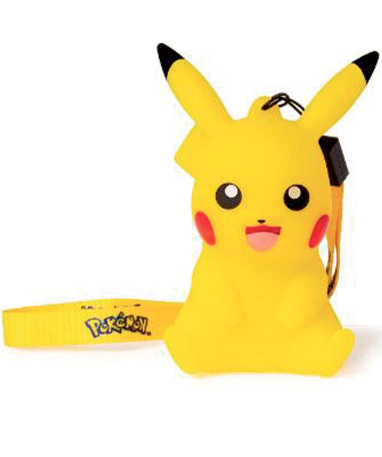 Pikachu Nøglering Med Led Lys - Pokemon
