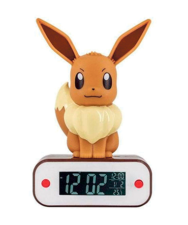 Pokemon Eevee Digital Alarmklokke