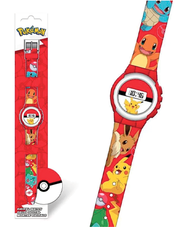 Pokemon Armbåndsur - Rød
