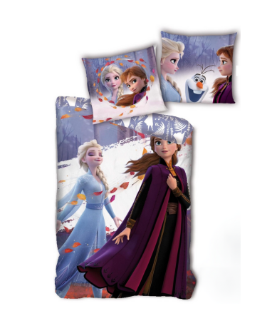 Disney Frost Sengetøj - Anna   Elsa - 140? 200 Cm