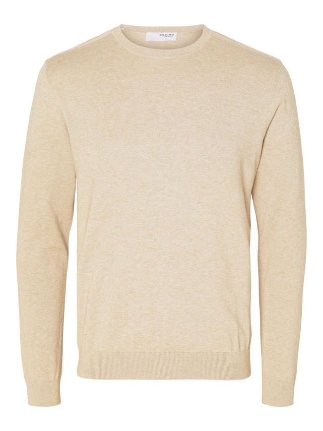 Slhberg Crew Neck B Noos