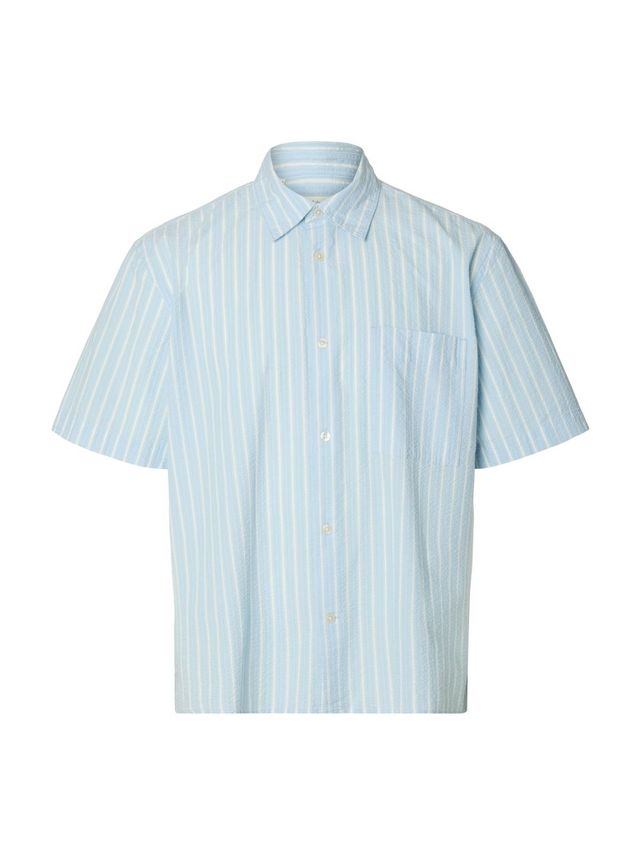 Slhrlxstuart Seersucker Ss Shirt