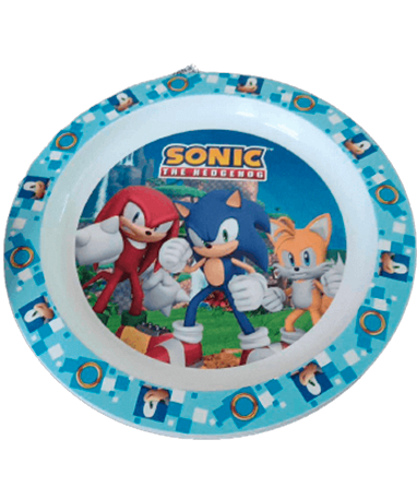 Sonic Tallerken - 20cm