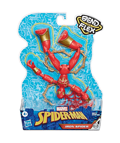 Spiderman Bend And Flex Iron Spider - Marvel