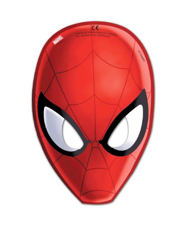 Spiderman Masker - 6 Stk
