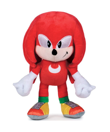 Stor Knuckles Bamse - 70cm - Sonic The Hedgehog