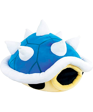 Super Mario Blå Spiny Shell Bamse - 40cm