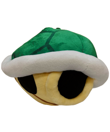 Super Mario Grøn Shell Bamse 30 Cm
