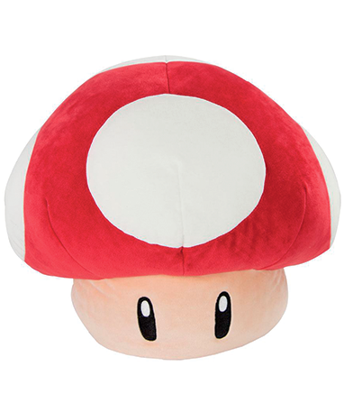 Super Mario Super Mushroom Bamse - 40cm