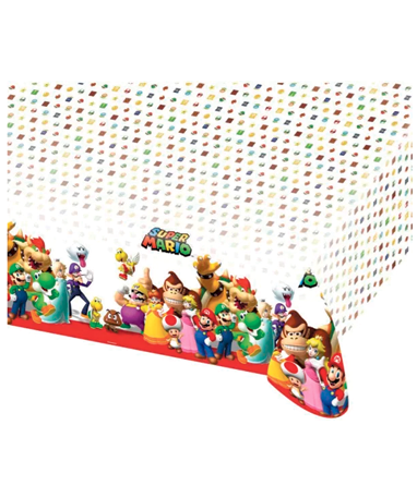 Super Mario Borddug - 120x180cm