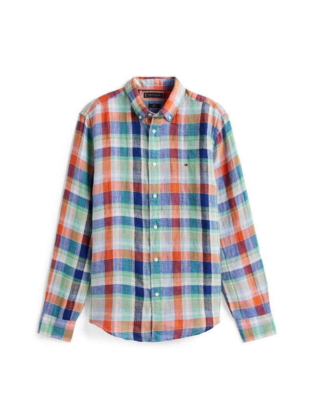 Linen Summer Madras Rf Shirt