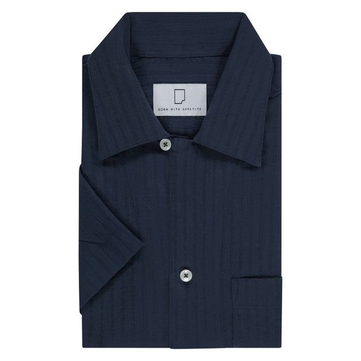 Walker Crepe Camp Shirt Ss