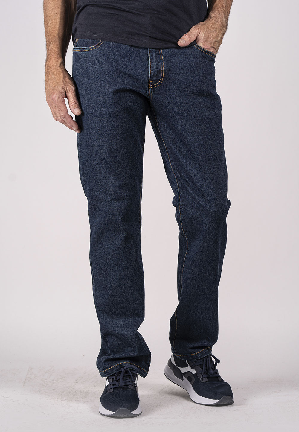 Pre End - Denver Jeans - Loose Fit I Mørk Blå