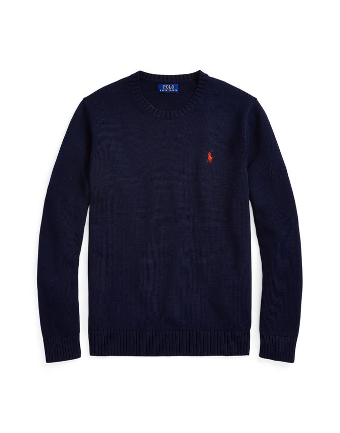 Cotton Crewneck Sweater