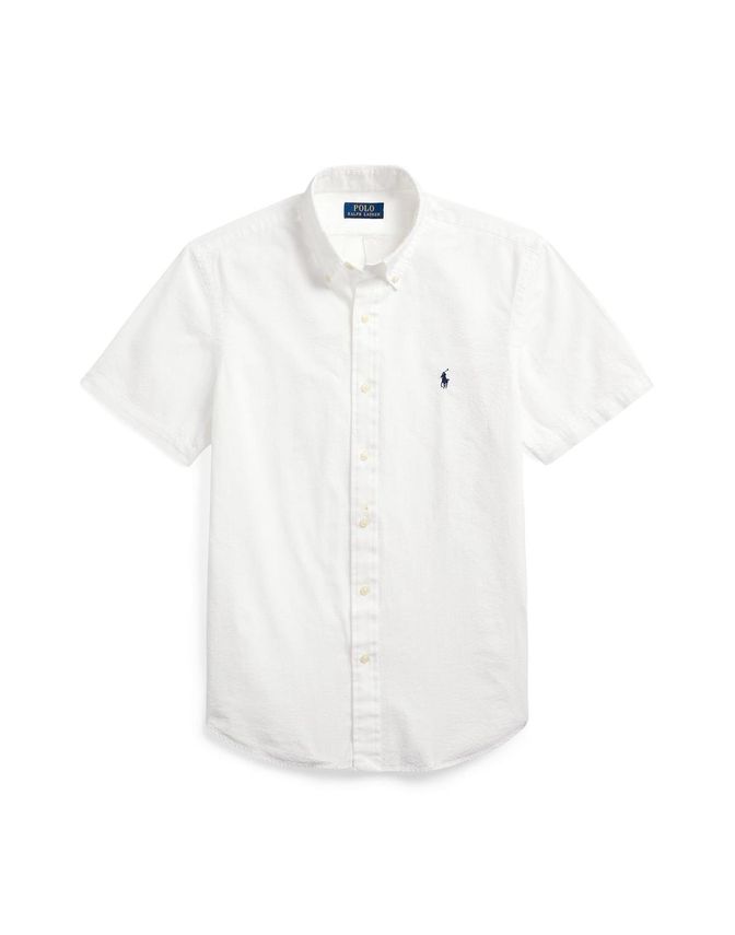 Custom Fit Seersucker Shirt