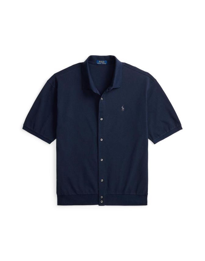 Knit-sport Shirt-shirt