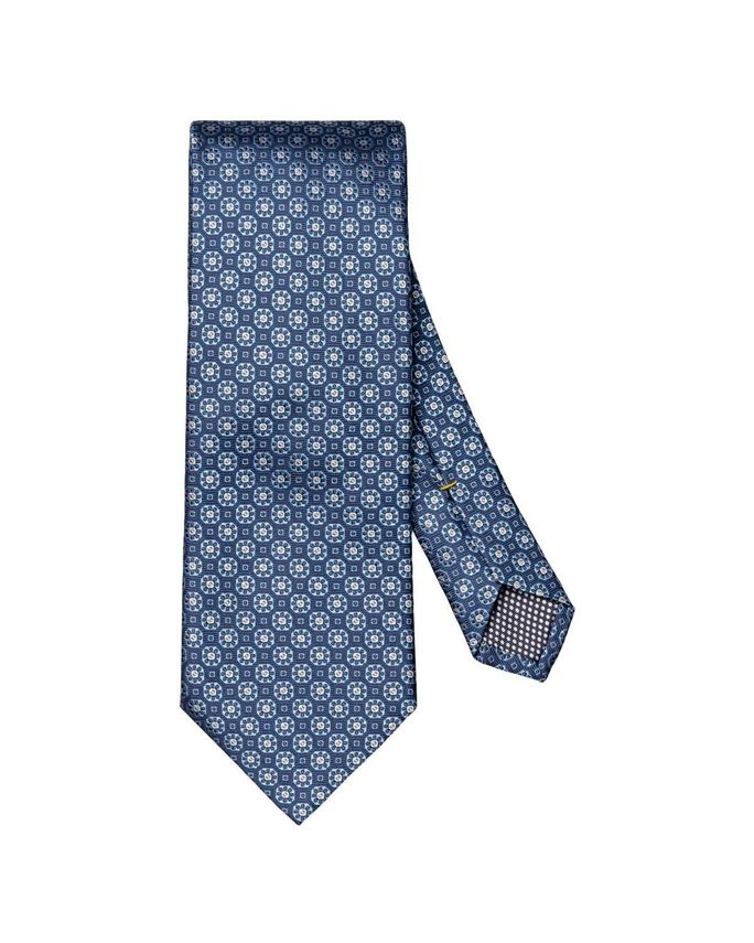 Medallion Woven Silk Tie