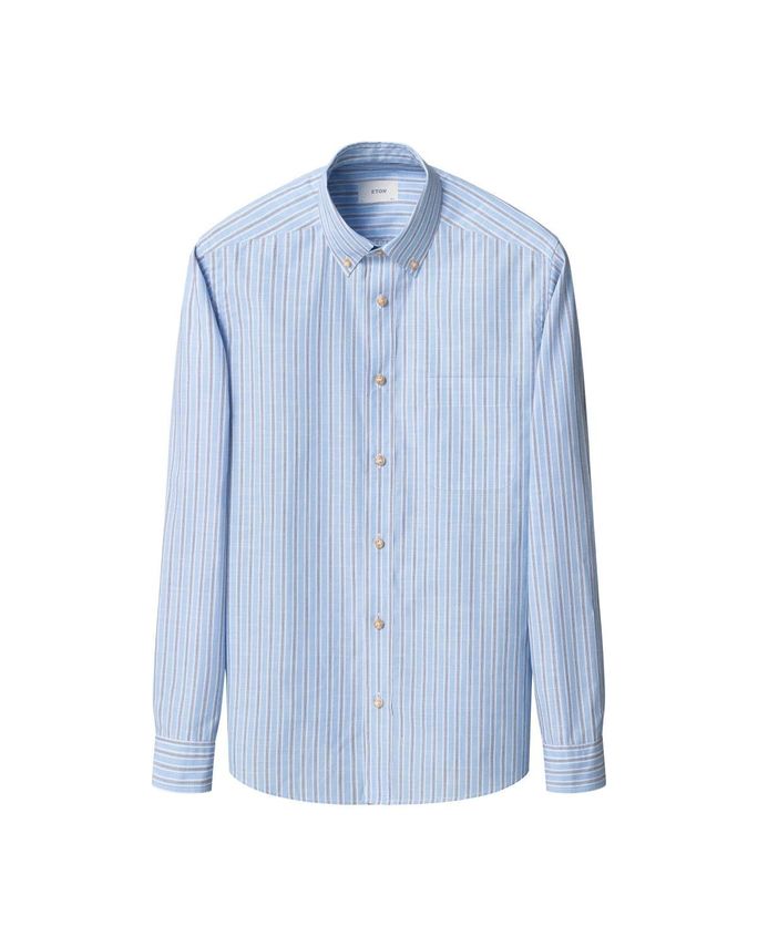 Striped Chambray Shirt