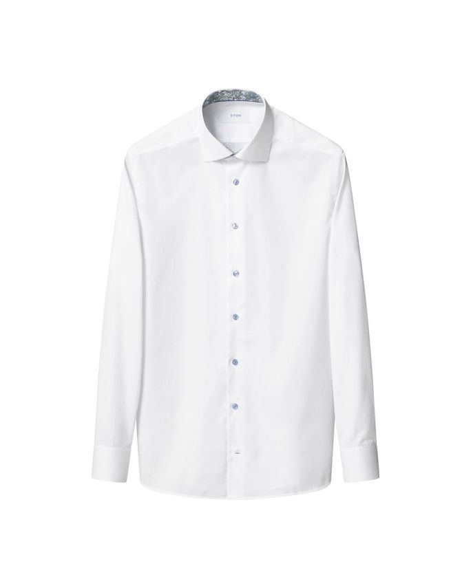 Floral Effect Signature Twill Shirt