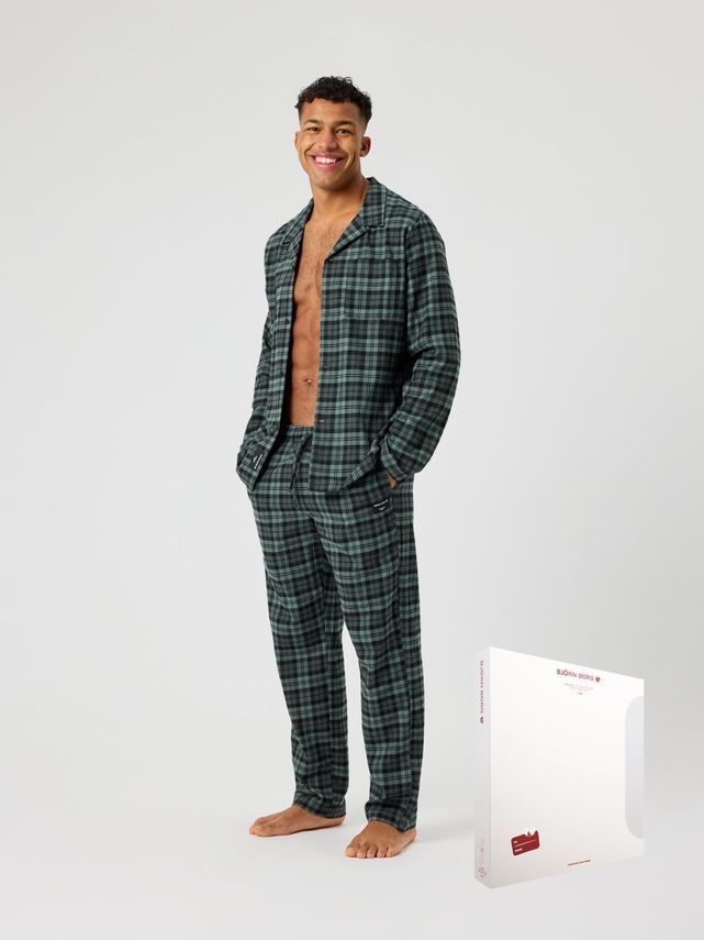 Core Flannel Pyjama Set 2p Multipack 1