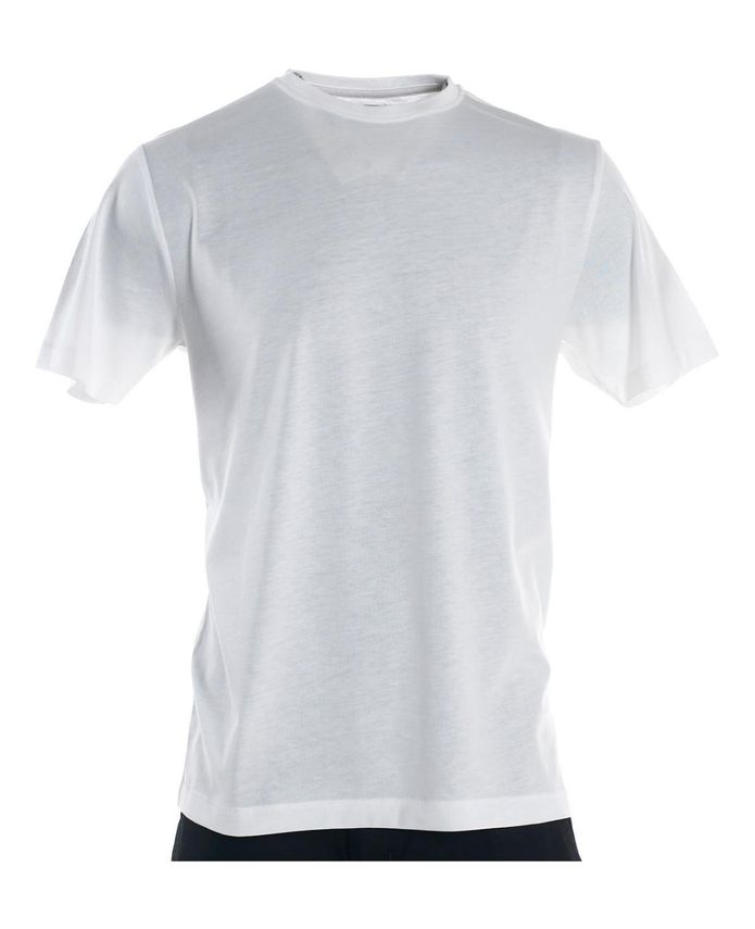 Klassisk T-shirt med rund hals fra Gino Marcello