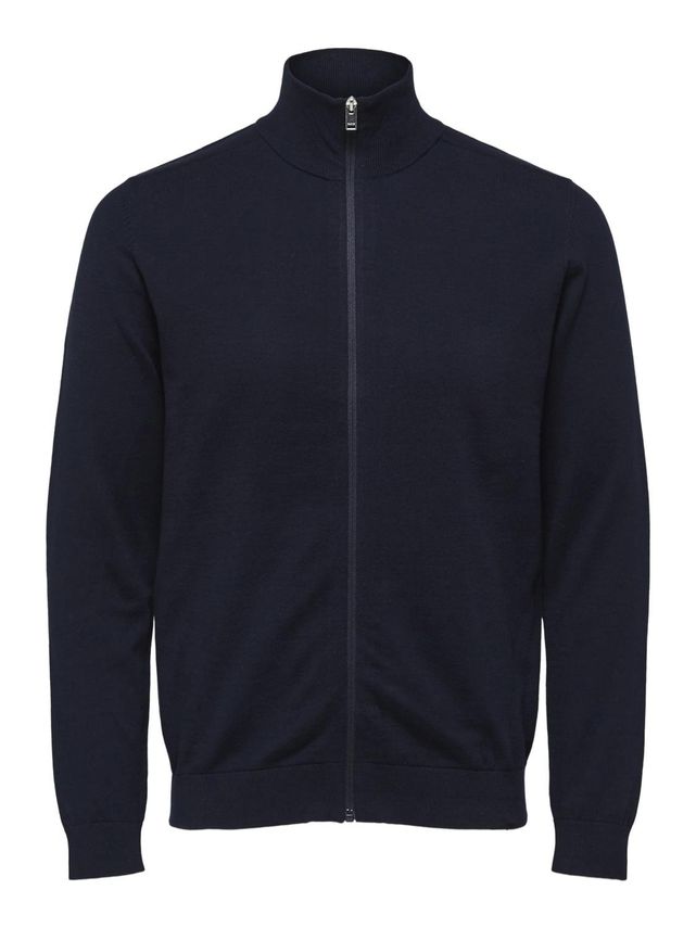 Slhberg Full Zip Cardigan B No