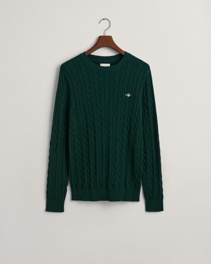 Cotton Cable C-neck