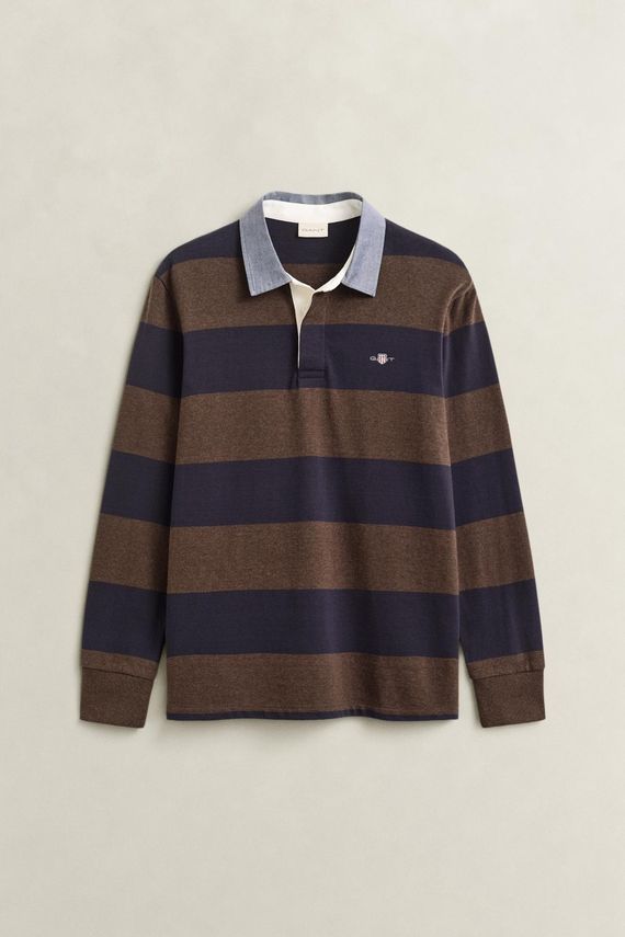 Reg Chambray Stripe Heavy Rugger