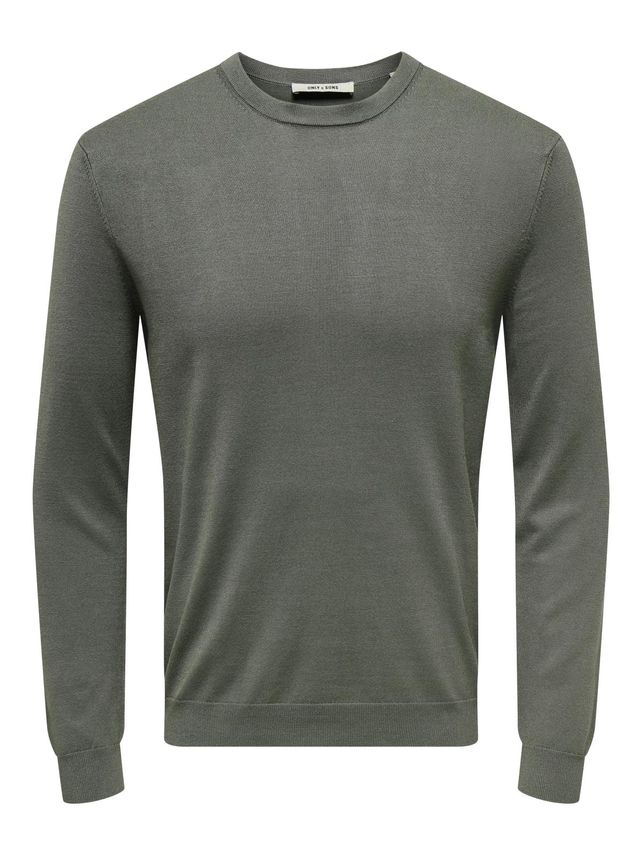 Onswyler Life Reg 14 Ls Crew Knit N