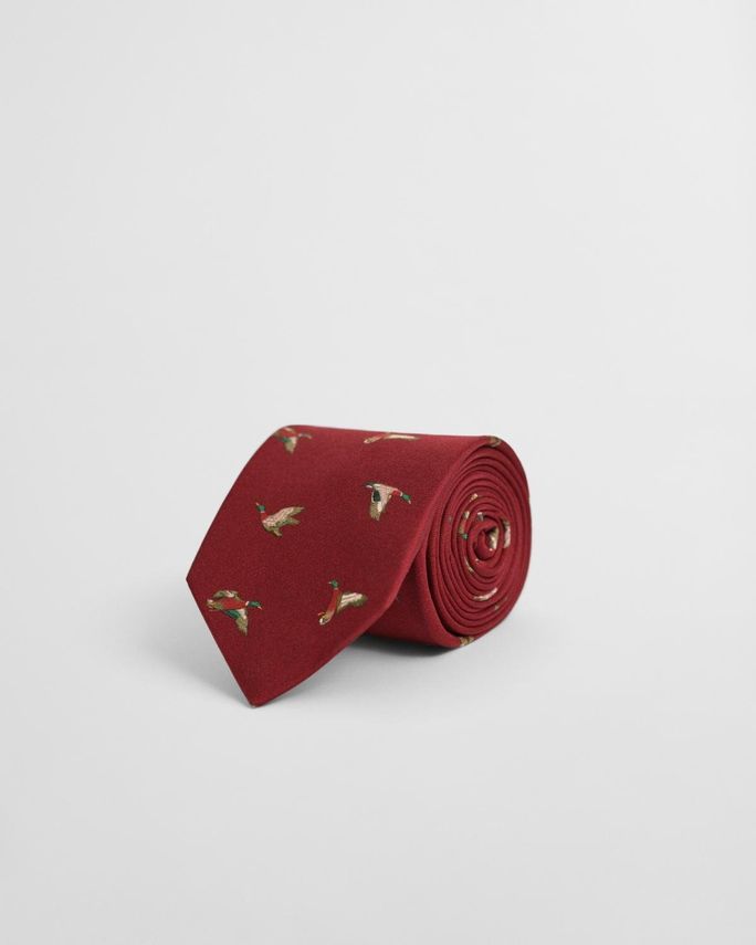 Duck Print Tie