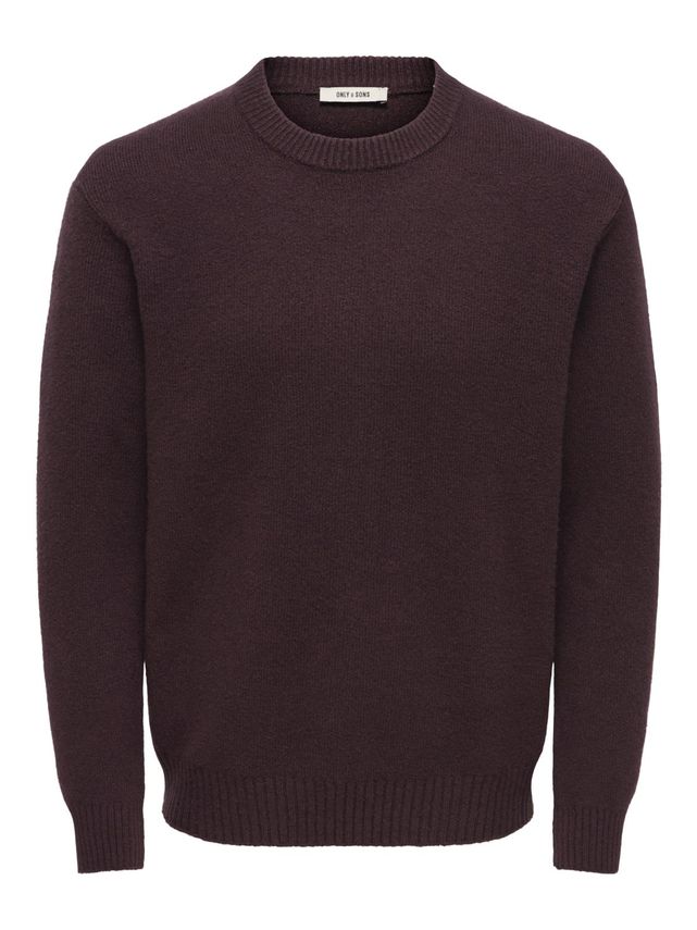 Onsjames Rlx Crew Knit Noos