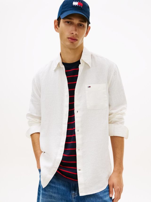 Tjm Reg Linen Shirt