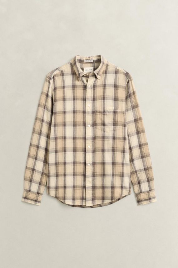 Reg Windblown Flannel Check Shirt