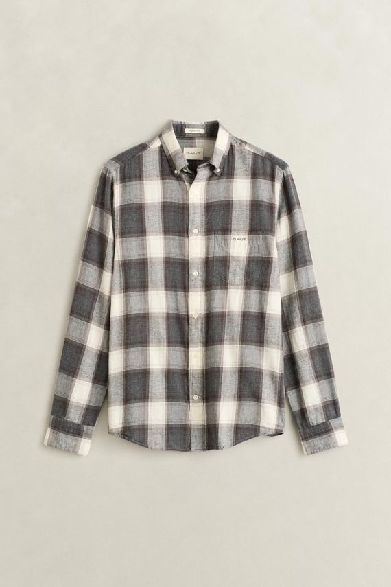 Reg Windblown Flannel Check Shirt