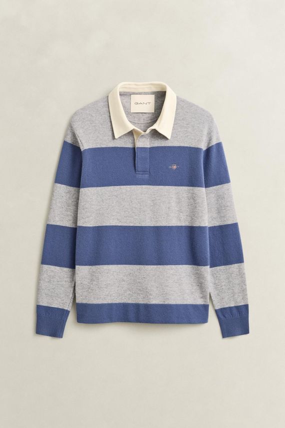 Barstriped Lambswool Rugger
