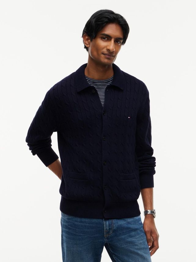 Classic Cotton Cable Button Thru