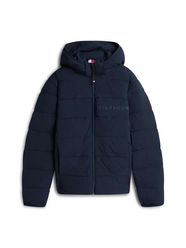 Detachable Hooded Branded Puffer