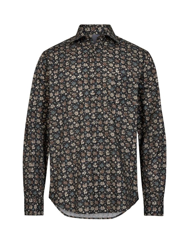 Gino Marcello Shirt L S Modern Fit